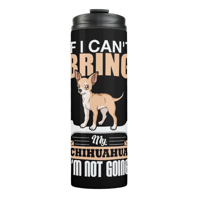 Bouteilles Isothermes Chiwawa Gift Chihuahua Chi Chig Propriétaire (Devant)