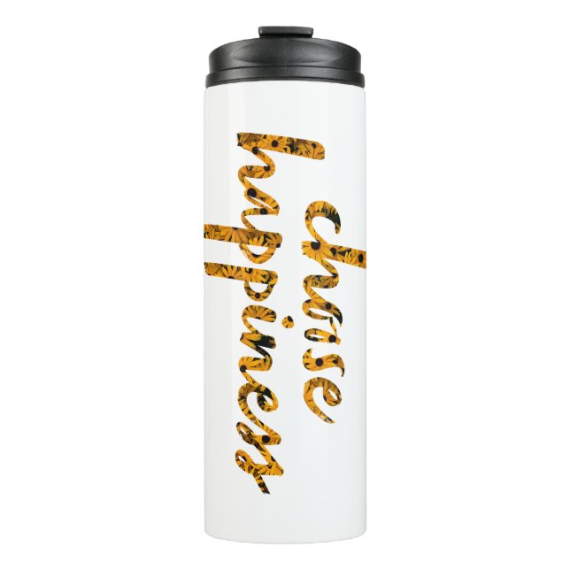 Bouteilles Isothermes Choisir le bonheur #8 (Devant)