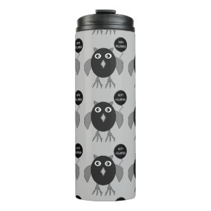 Bouteilles Isothermes Chouette thermique déplaisante Halloween Party Owl