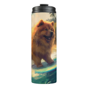 Bouteilles Isothermes Chow Chow Beach Plage Surf Peinture