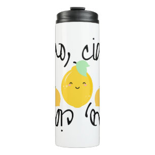 Bouteilles Isothermes Ciao, Ciao ! (avec citrons (limoni))