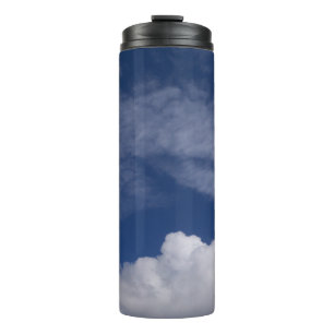 Bouteilles Isothermes ciel bleu nuages cool