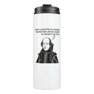 Bouteilles Isothermes Citation drôle de Shakespeare