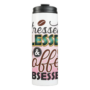 Bouteilles Isothermes Citations de café amusantes Paruline thermique