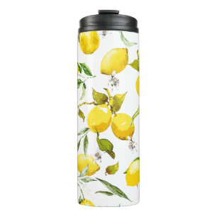 Bouteilles Isothermes citrons d'aquarelle 5