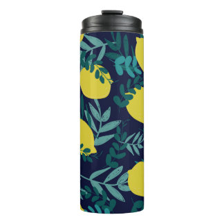 Bouteilles Isothermes Citrons et motifs feuille