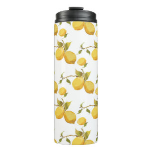 Bouteilles Isothermes Citrons vintages frais : Conception simpliste