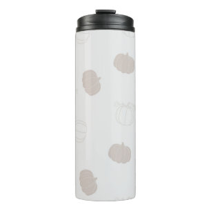 Bouteilles Isothermes Citrouille gris automne saison automne Motif