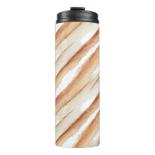 Bouteilles Isothermes Citrouille Lanières de Latte Pêche
