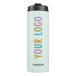 Bouteilles Isothermes Clair vert 12 oz Tumbler Business Logo imprimé