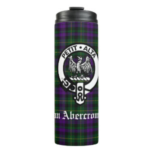 Bouteilles Isothermes Clan Abercrombie Tartan & Crest