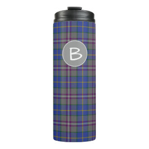 Bouteilles Isothermes Clan Baird Plaid Monogramme Tumbler Thermique