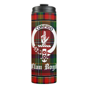 Bouteilles Isothermes Clan Boyd Crest Badge & Tartan