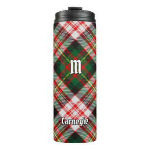 Bouteilles Isothermes Clan Carnegie robe Tartan
