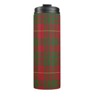 Bouteilles Isothermes Clan écossais Plaid MacTavish Red Green Check