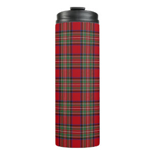 Bouteilles Isothermes Clan écossais plaid Stewart Red Green Blue Check