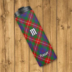 Bouteilles Isothermes Clan Fraser de Lovat Tartan Tumbler thermique