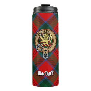 Bouteilles Isothermes Clan MacDuff Crest sur Tartan