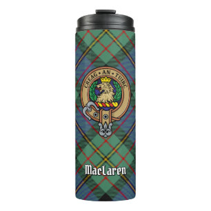 Bouteilles Isothermes Clan MacLaren Crest sur Tartan