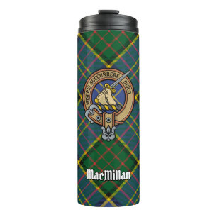 Bouteilles Isothermes Clan MacMillan Crest sur la chasse Tartan