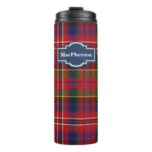 Bouteilles Isothermes Clan MacPherson Plaid sur tondeuse thermique perso