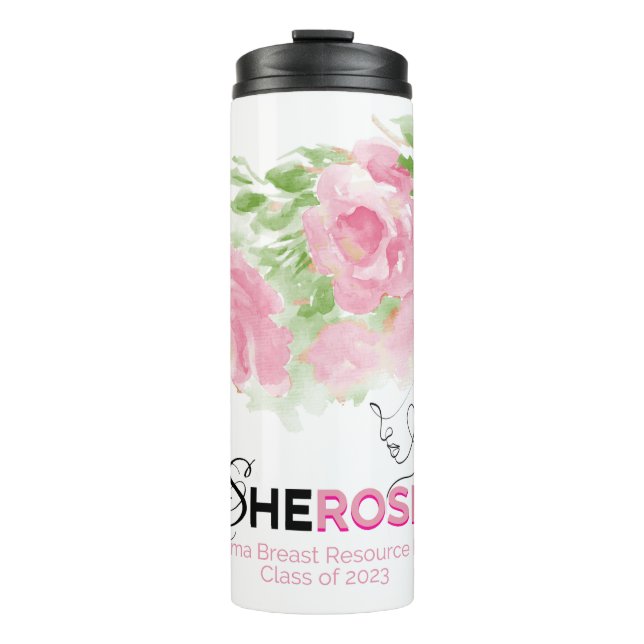 Bouteilles Isothermes Classe SheRose de 2023 Tumbler Isolé (Devant)