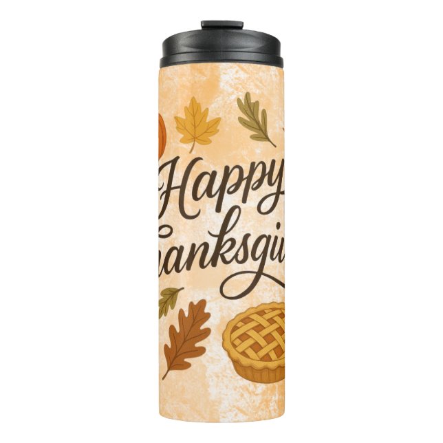 Bouteilles Isothermes Classic Autumn/Thanksgiving  (Devant)