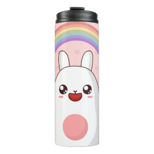 Bouteilles Isothermes Clipart arc-en-ciel de Kawaii
