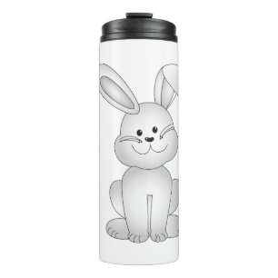 Bouteilles Isothermes Clipart blanc de lapin