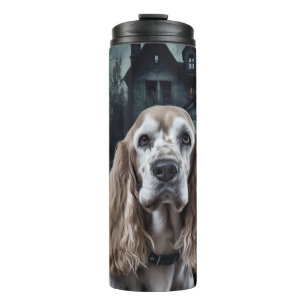 Bouteilles Isothermes Cocker Spaniel Halloween effroi