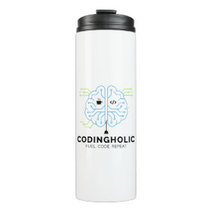 Bouteilles Isothermes Codingholic Développeur Alimentez Votre Cerveau