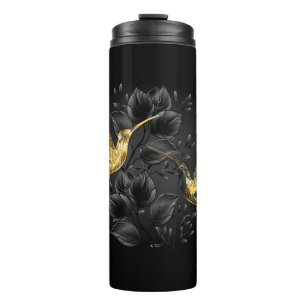 Bouteilles Isothermes Colibri noir et or