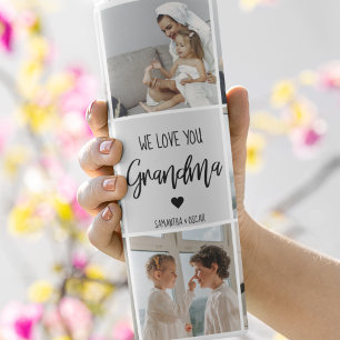 Bouteilles Isothermes Collage Photo Grey We Love You Grand-mère Best Gif