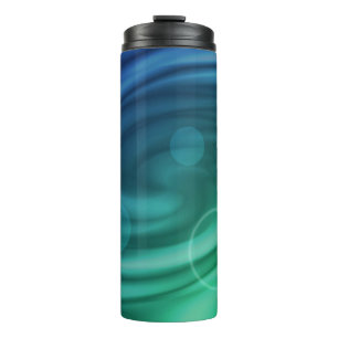 Bouteilles Isothermes Combinaison De Couleurs Bleu Et Vert