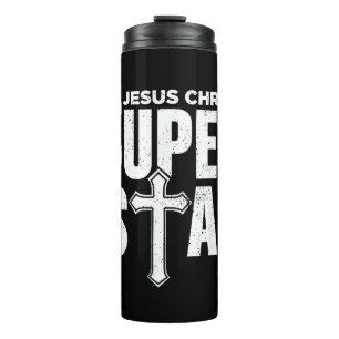 Bouteilles Isothermes Conception chrétienne vintage Jésus-Christ super