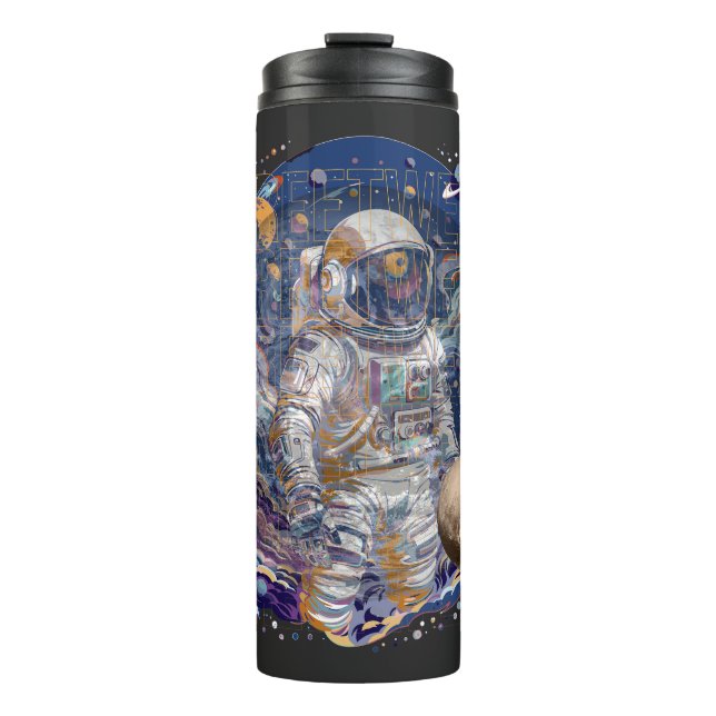 Bouteilles Isothermes Conception d'astronaute (Devant)
