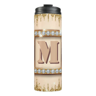 Bouteilles Isothermes Conception de monogramme personnalisé Nom ✨