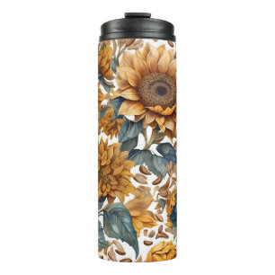 Bouteilles Isothermes Conception de motif de tournesols dansants