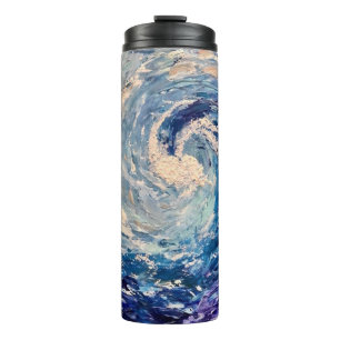 Bouteilles Isothermes Conception de vague Tumbler thermique