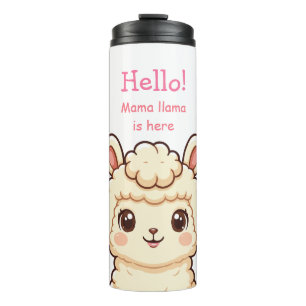 Bouteilles Isothermes Conception d'illustration de lama mignon