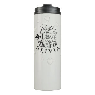 Bouteilles Isothermes Conception simple moderne pour l'anniversaire d'un