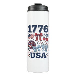 Bouteilles Isothermes Conception vectorielle coquette patriotique USA 17