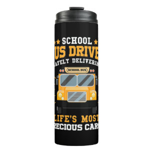 Bouteilles Isothermes Conducteur de bus scolaire en toute sécurité