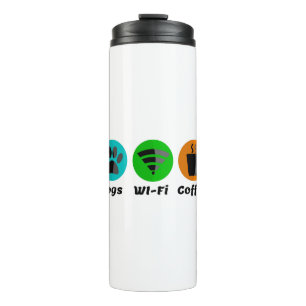 Bouteilles Isothermes Connexion Wi-Fi Pour Chiens Et Café