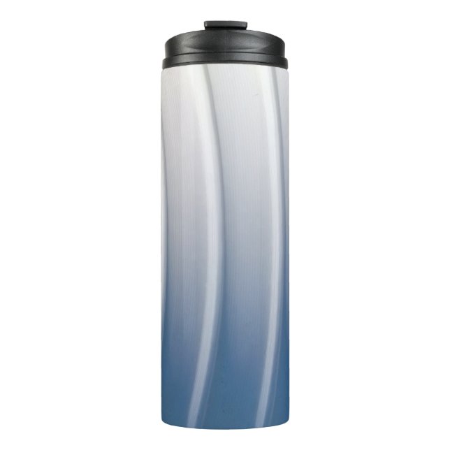 Bouteilles Isothermes Conteneur en plastique bleu et blanc (Devant)