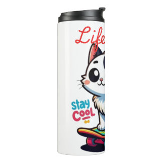 Bouteilles Isothermes Cool Cat mou Paruline thermique