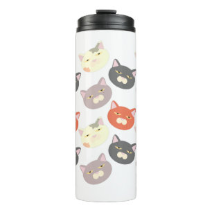Bouteilles Isothermes Cool Chefs de chat Dessin amusant Art Motif