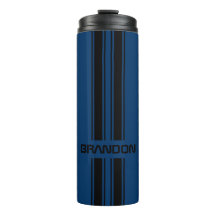Cool personnalisé bleu foncé noir course automobil