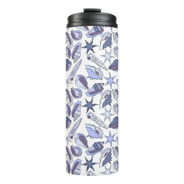 Bouteilles Isothermes Coquillages de Lavendar (Devant)