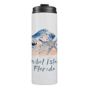 Bouteilles Isothermes Coquillages de l'île de Sanibel